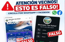 Atención: falsas cuentas que ofrecen turnos médicos, medicamentos y subsidios en nombre del municipio